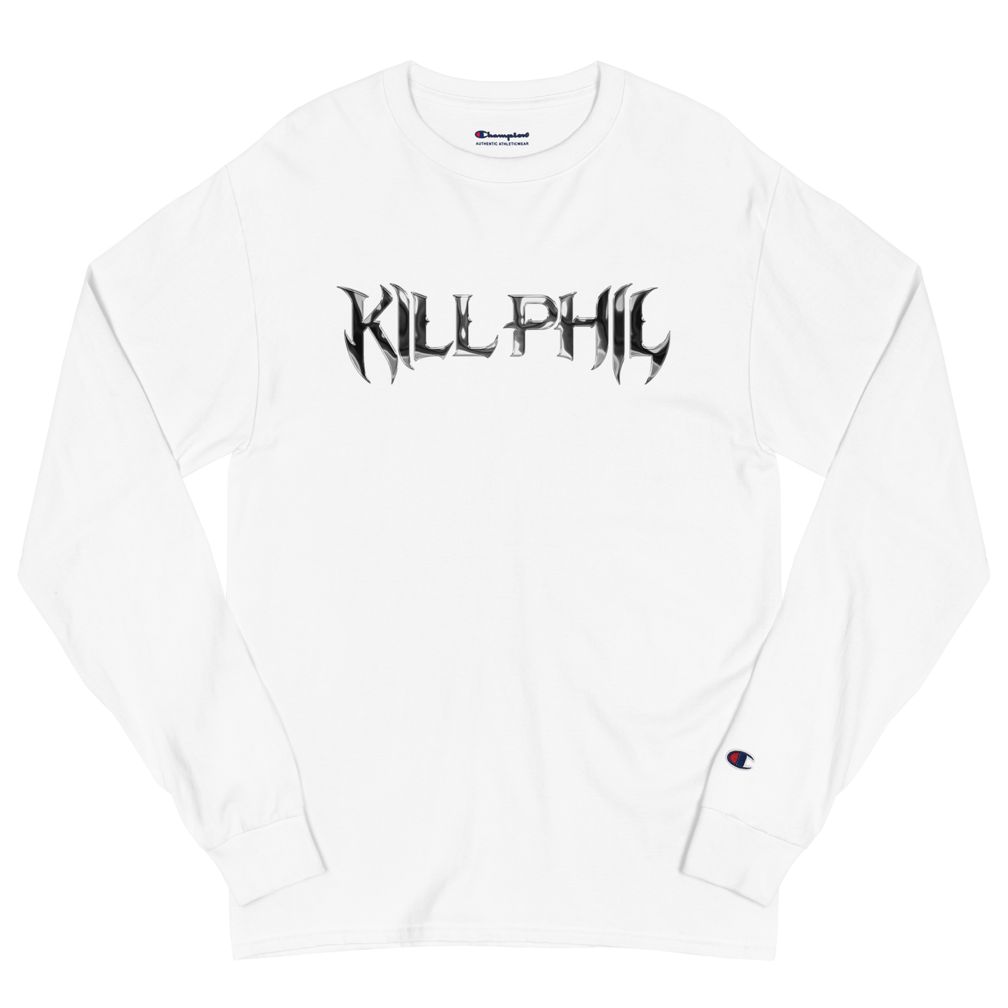 KILL PHIL CHROME CHAMPION LONG SLEEVE T-SHIRT