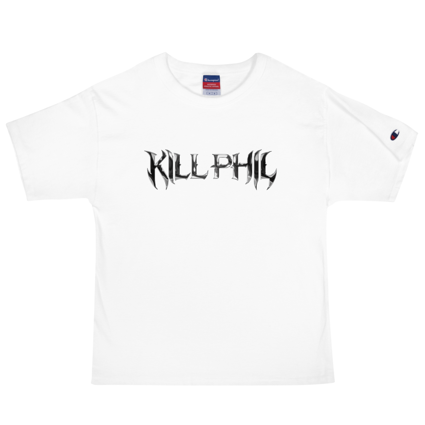 KILL PHIL CHROME CHAMPION T-SHIRT